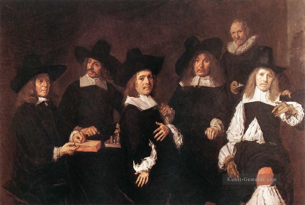 Regents Porträt Niederlande Goldenes Zeitalter Frans Hals Ölgemälde